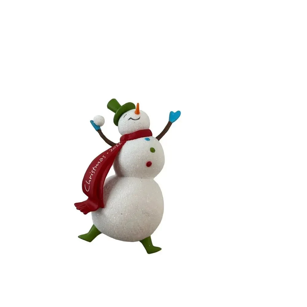 2011 Hallmark Keepsake Let It Snow Snowman Repaint Special Edition Ornament